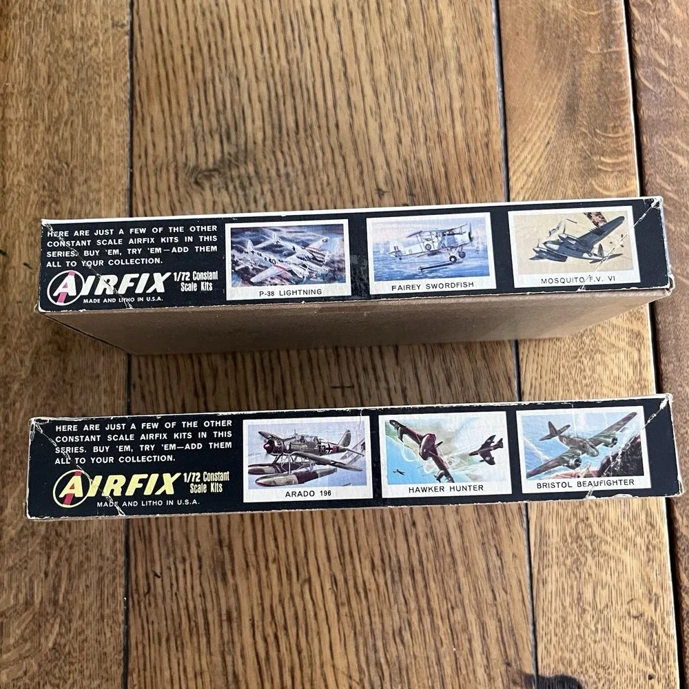 Airfix Craft Master 1/72 Scale Planes Me-110 Messerschmitt And P-47D Thunderbolt